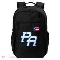 Puerto Rico Baseball Flag Pride Boricua Puerto Rico Backpack thumb 0