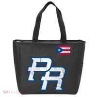Puerto Rico Baseball Flag Pride Boricua Puerto Rico Tote Bag thumb 0