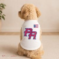 Puerto Rico Baseball Flag Pride Boricua Puerto Rico Doggie Tank thumb 2
