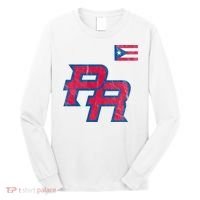 Puerto Rico Baseball Flag Pride Boricua Puerto Rico Long Sleeve Shirt thumb 0
