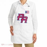 Puerto Rico Baseball Flag Pride Boricua Puerto Rico Apron thumb 2