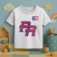 Puerto Rico Baseball Flag Pride Boricua Puerto Rico Toddler T-Shirt thumb 3