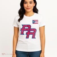 Puerto Rico Baseball Flag Pride Boricua Puerto Rico Women's T-Shirt thumb 4