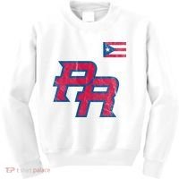 Puerto Rico Baseball Flag Pride Boricua Puerto Rico Kids Sweatshirt thumb 0