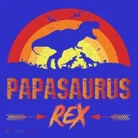 Papasaurus Rex 2 Sunset For Fathers Day Daddysaurus Gift Toddler Hoodie thumb 2