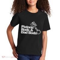 Pistons Rods And Dad Bods Engineer Classic Car Kids T-Shirt thumb 2