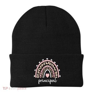 Principal Rainbow Appreciation School Principal Gift Beanie
