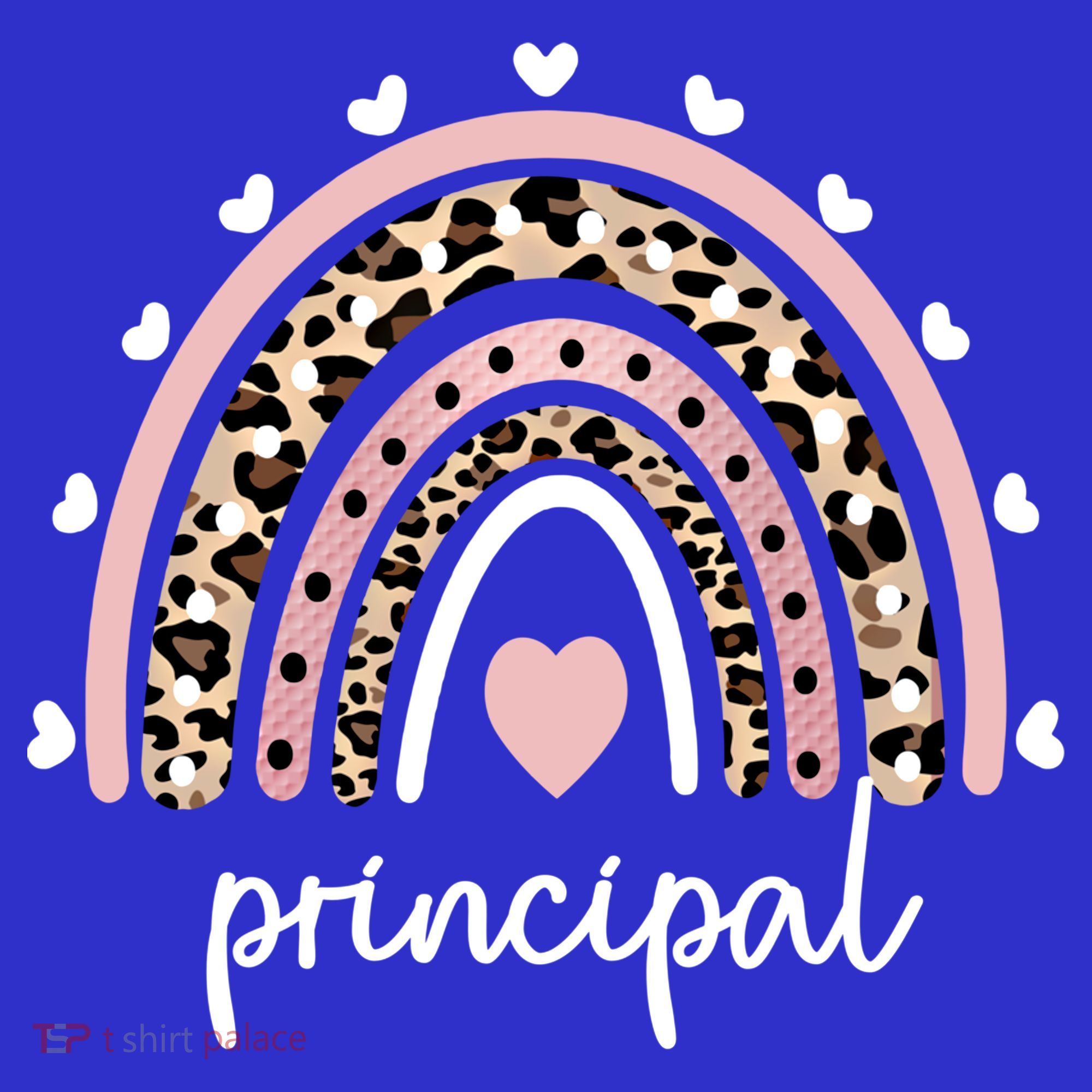 Principal Rainbow Appreciation School Principal Gift Sweatshirt