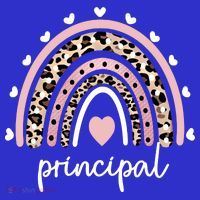 Principal Rainbow Appreciation School Principal Gift Tumbler thumb 3