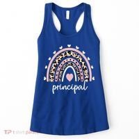 Principal Rainbow Appreciation School Principal Gift Women's Tank Top thumb 0