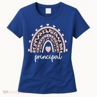 Principal Rainbow Appreciation School Principal Gift Women's T-Shirt thumb 0