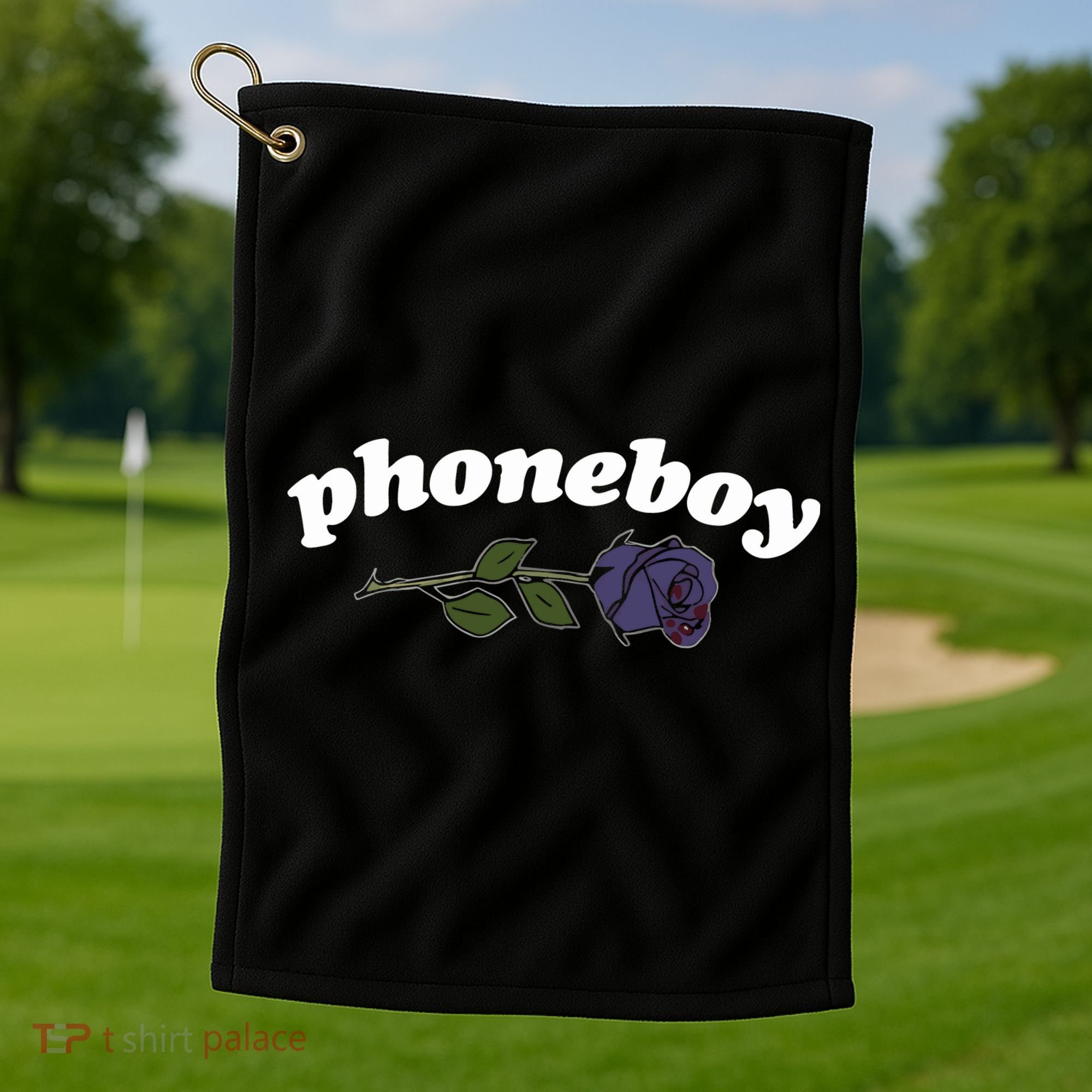 Phoneboy Roses Are Dead Golf Towel