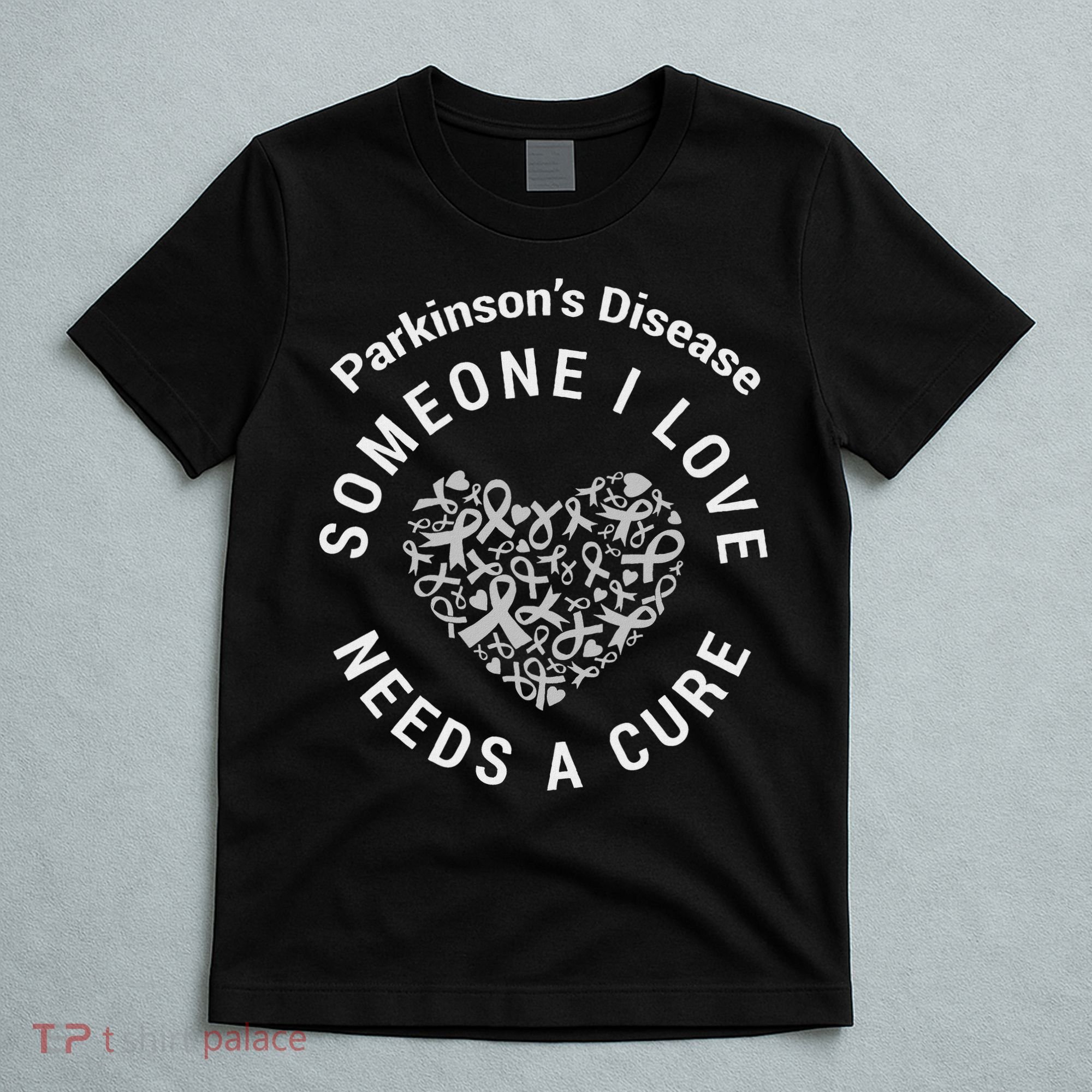 Parkinson's Raise Awareness Need Cure Love Family Support T-Shirt