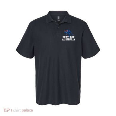 Pray for Australia Kangaroo Australian Flag Polo