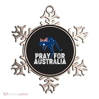 Pray for Australia Kangaroo Australian Flag Ornament