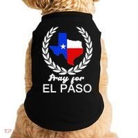 Pray For El Paso Doggie Tank thumb 0