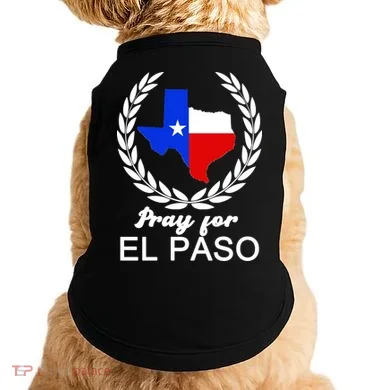 Pray For El Paso Doggie Tank
