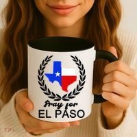 Pray For El Paso Coffee Mug thumb 3