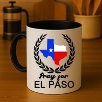 Pray For El Paso Coffee Mug thumb 4