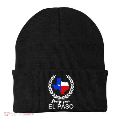 Pray For El Paso Beanie