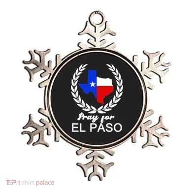 Pray For El Paso Ornament
