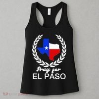 Pray For El Paso Women's Tank Top thumb 3