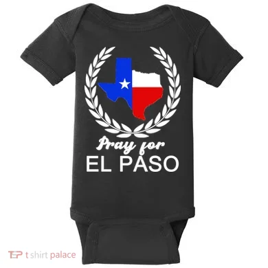 Pray For El Paso Baby Bodysuit