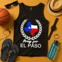 Pray For El Paso Tank Top thumb 4