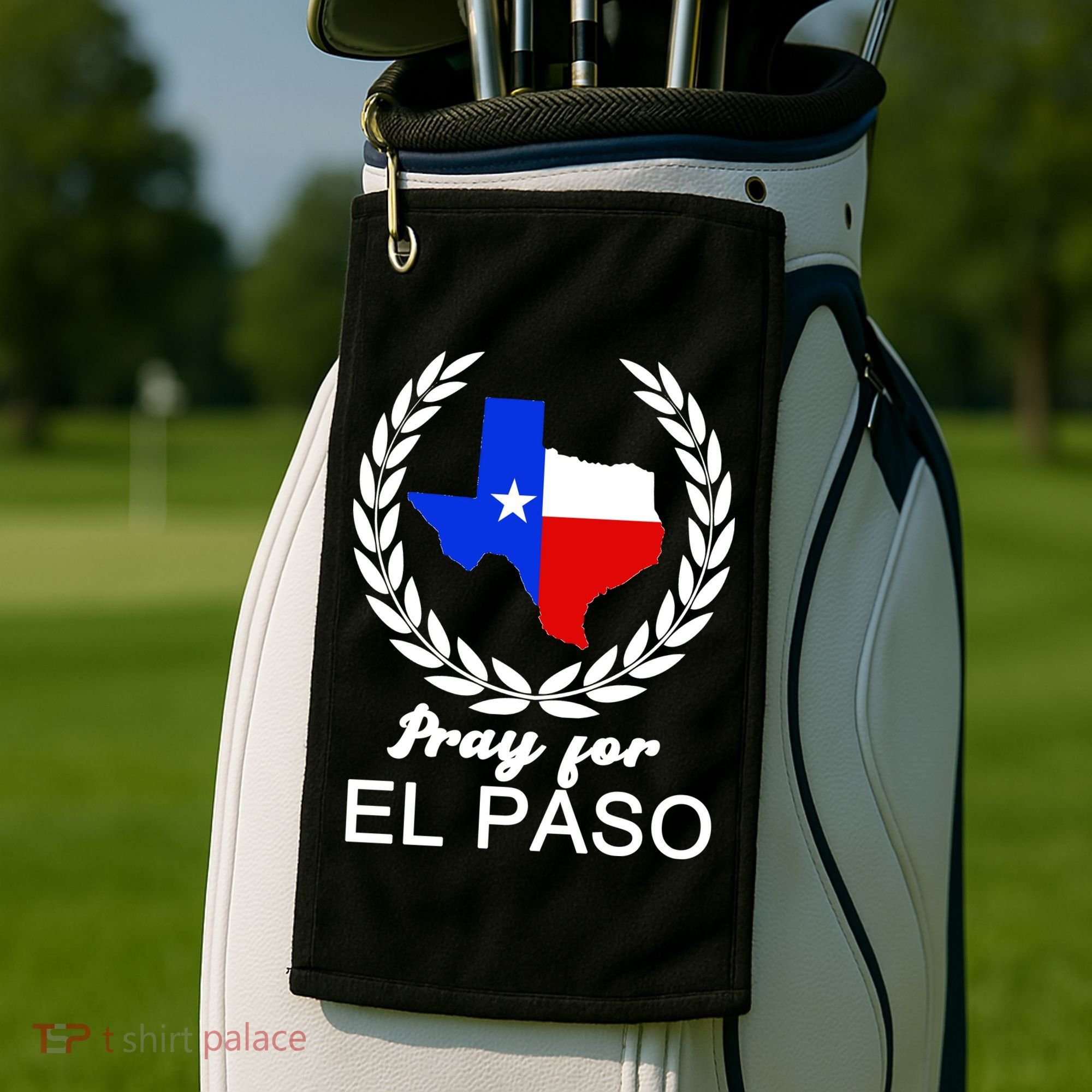 Pray For El Paso Golf Towel