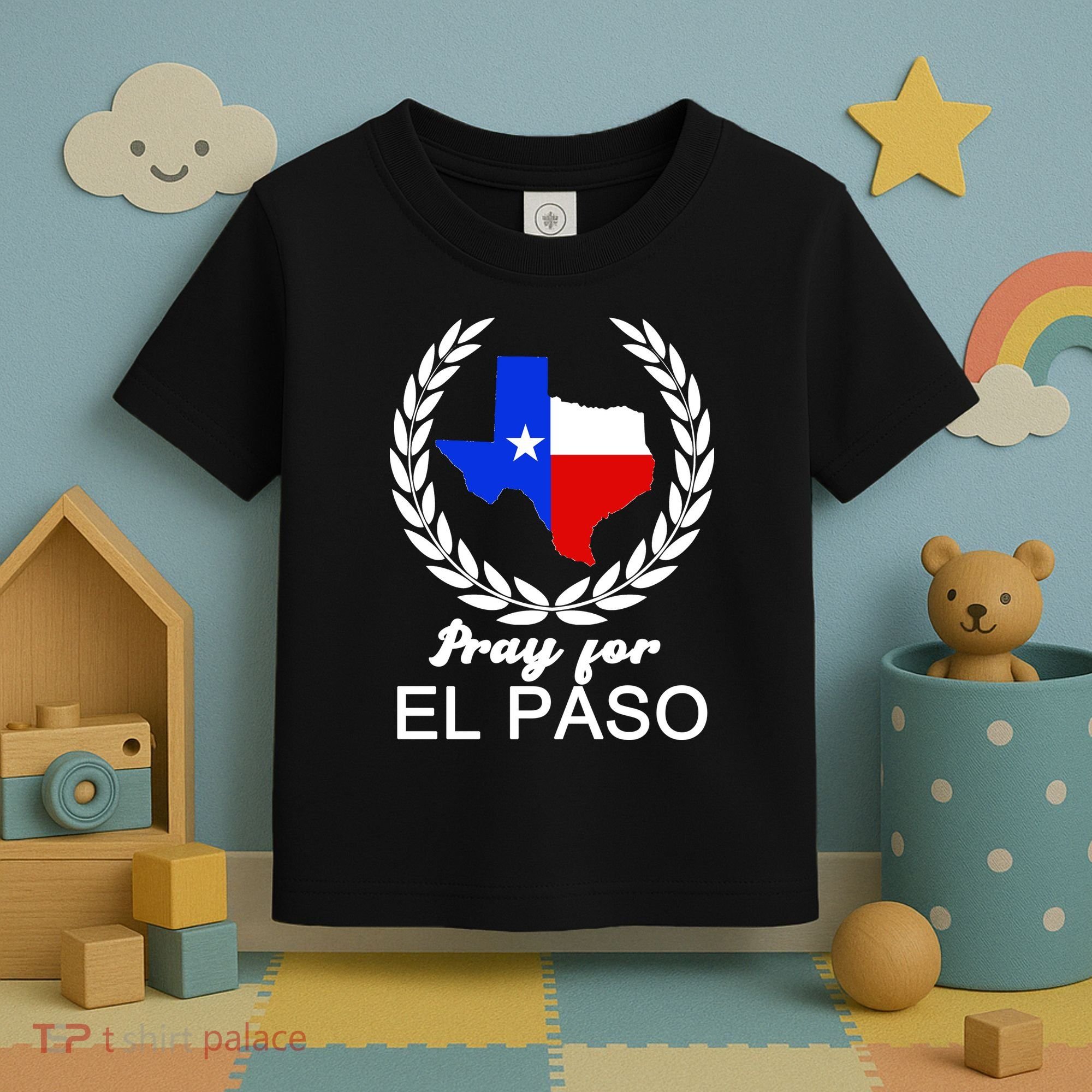 Pray For El Paso Toddler T-Shirt