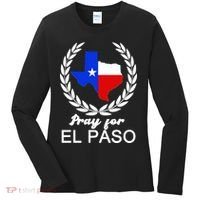 Pray For El Paso Women's Long Sleeve Shirt thumb 0