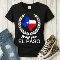 Pray For El Paso Women's T-Shirt thumb 3