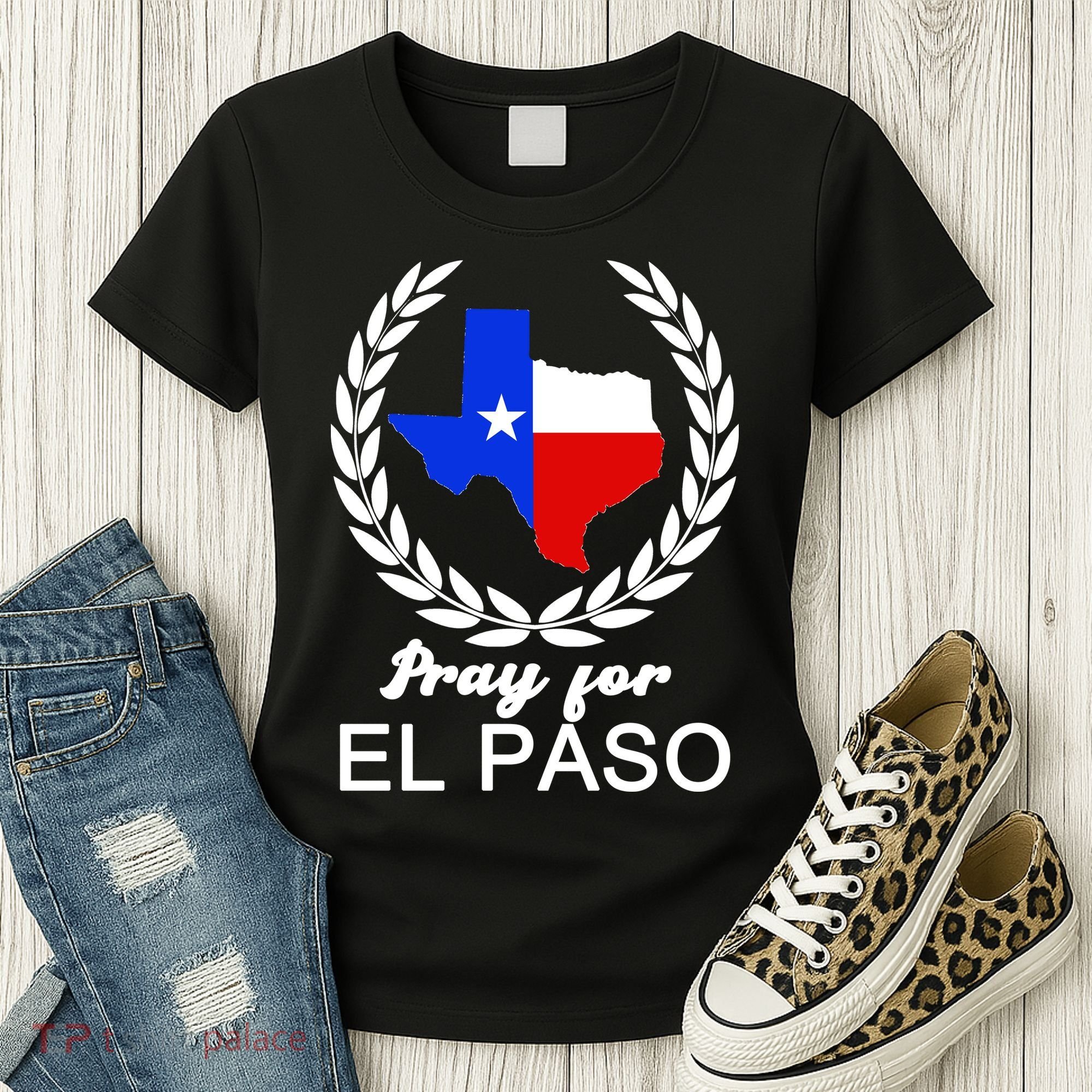 Pray For El Paso Women's T-Shirt
