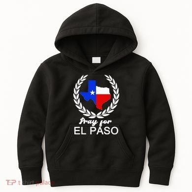 Pray For El Paso Kids Hoodie