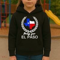 Pray For El Paso Kids Hoodie thumb 3