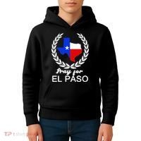 Pray For El Paso Kids Hoodie thumb 4