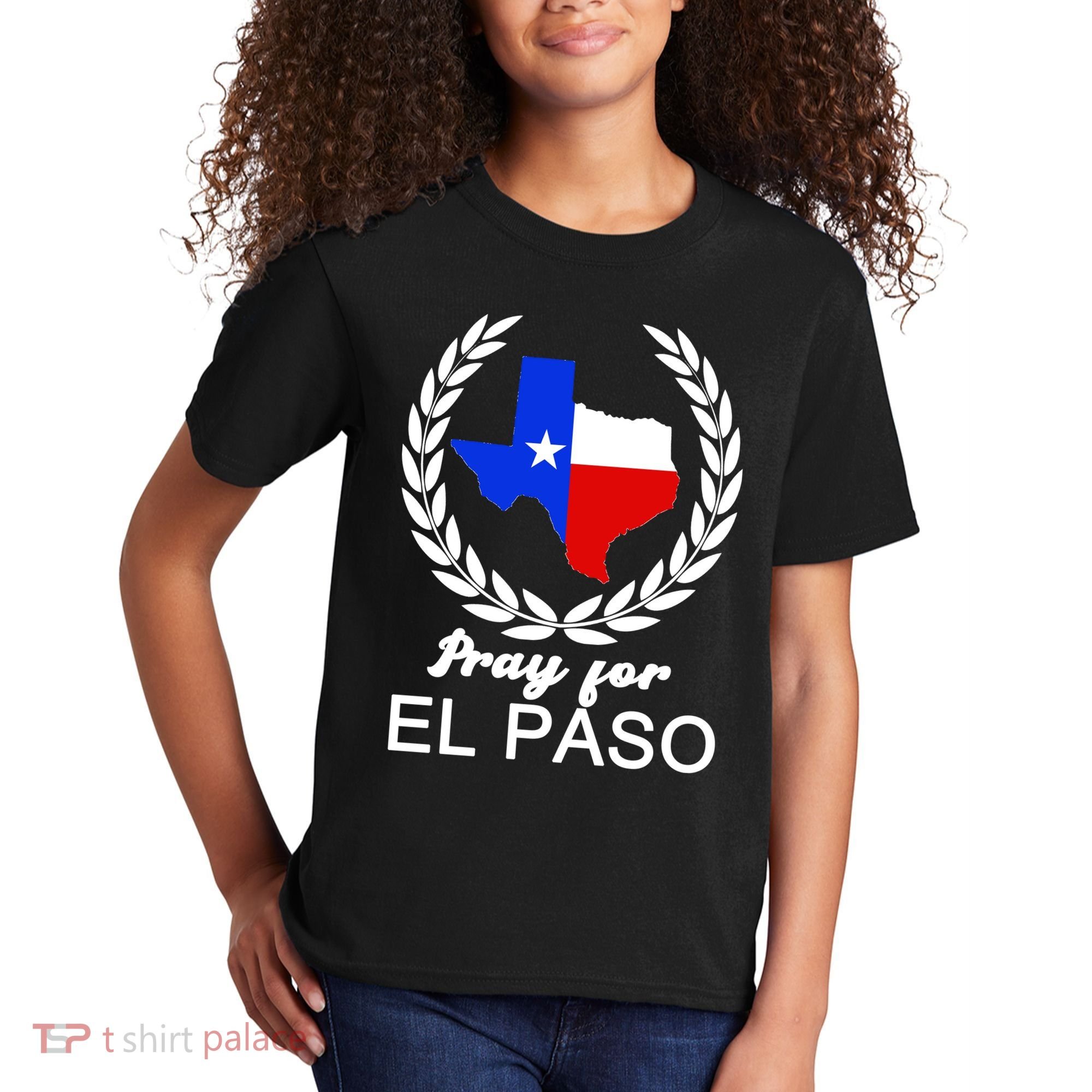 Pray For El Paso Kids T-Shirt