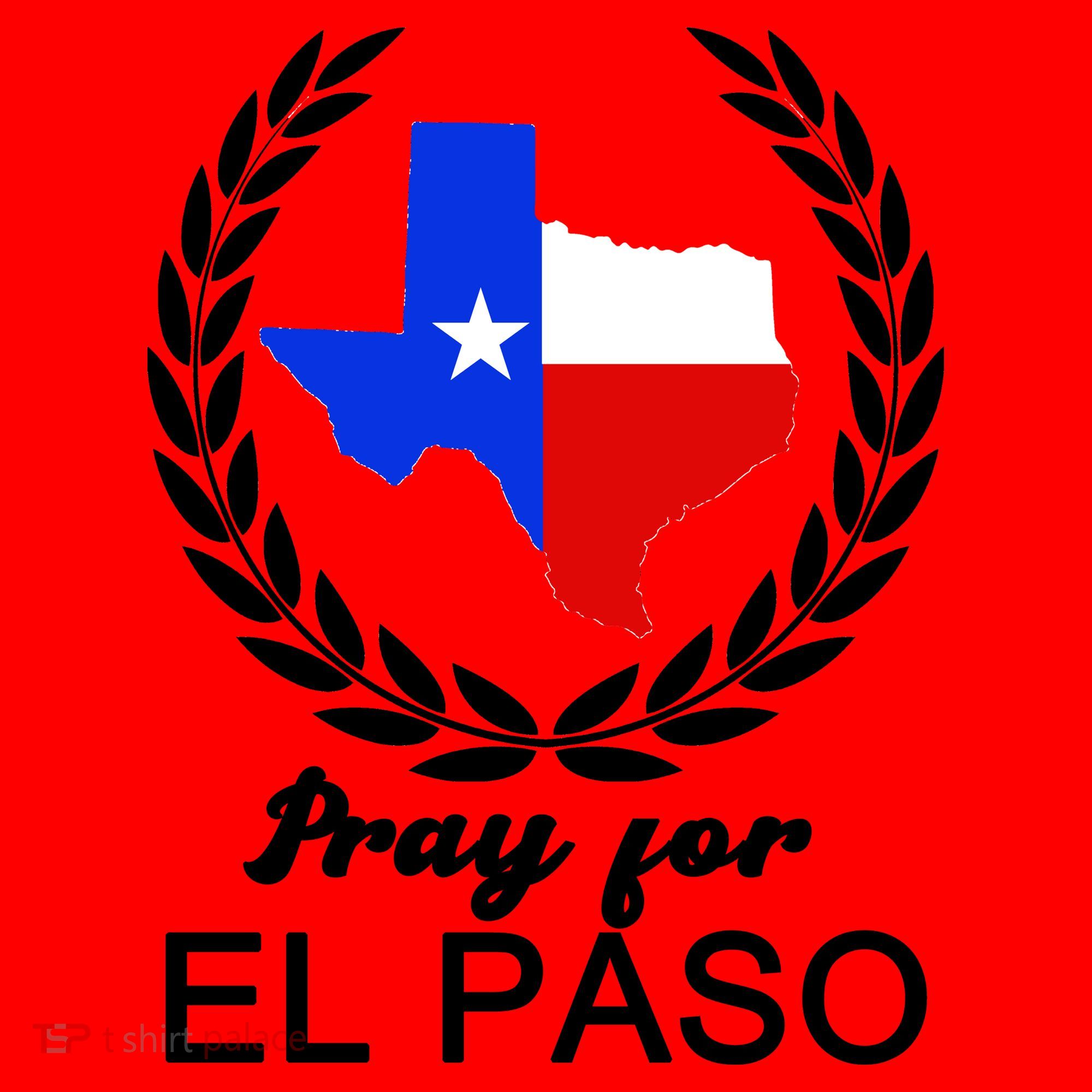 Pray For El Paso Santa Hat