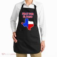 Pray For El Paso Texas Apron thumb 2