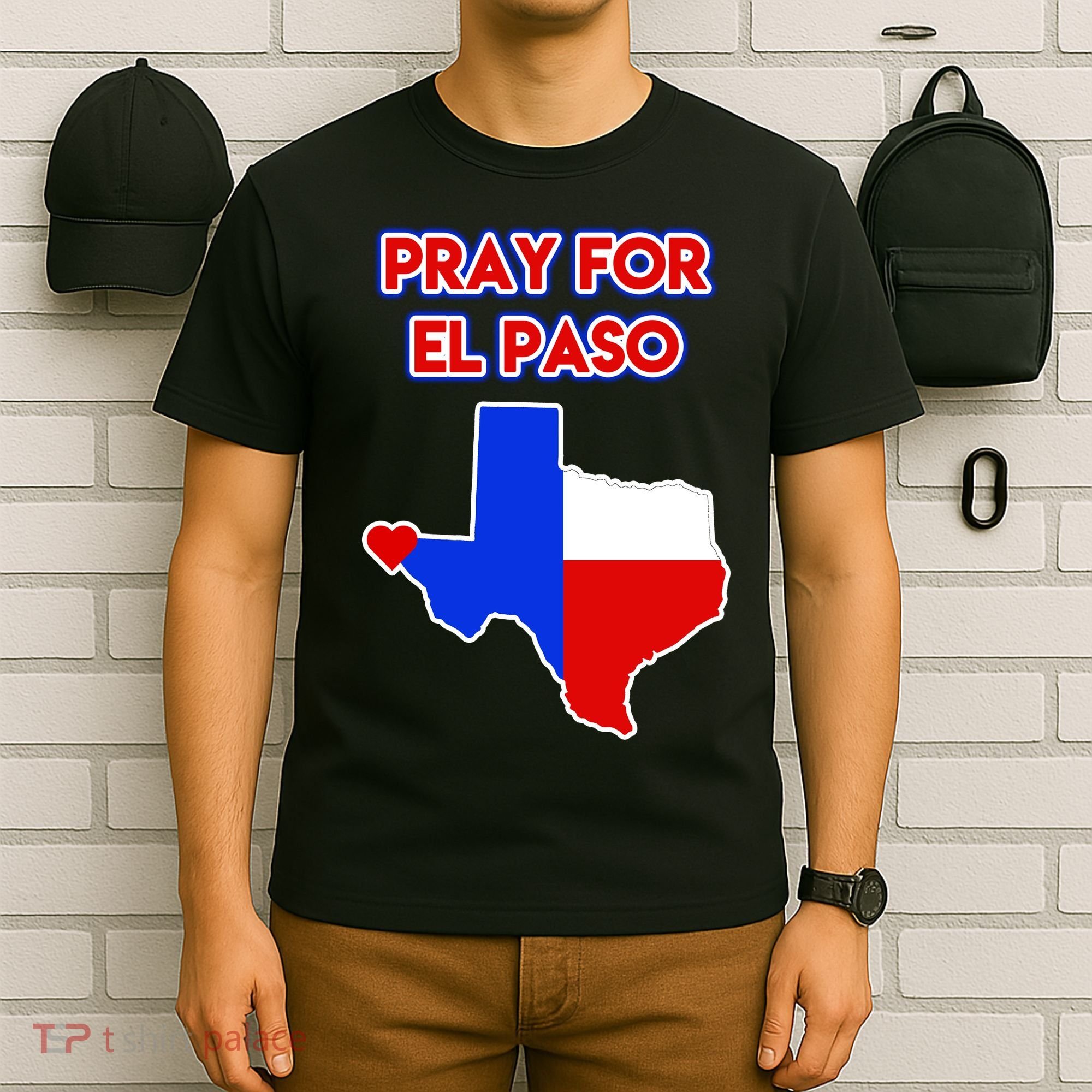 Pray For El Paso Texas T-Shirt