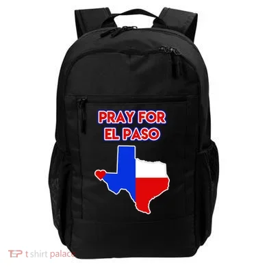 Pray For El Paso Texas Backpack