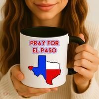 Pray For El Paso Texas Coffee Mug thumb 3