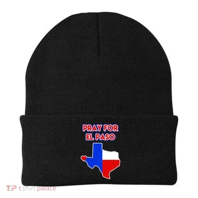 Pray For El Paso Texas Beanie