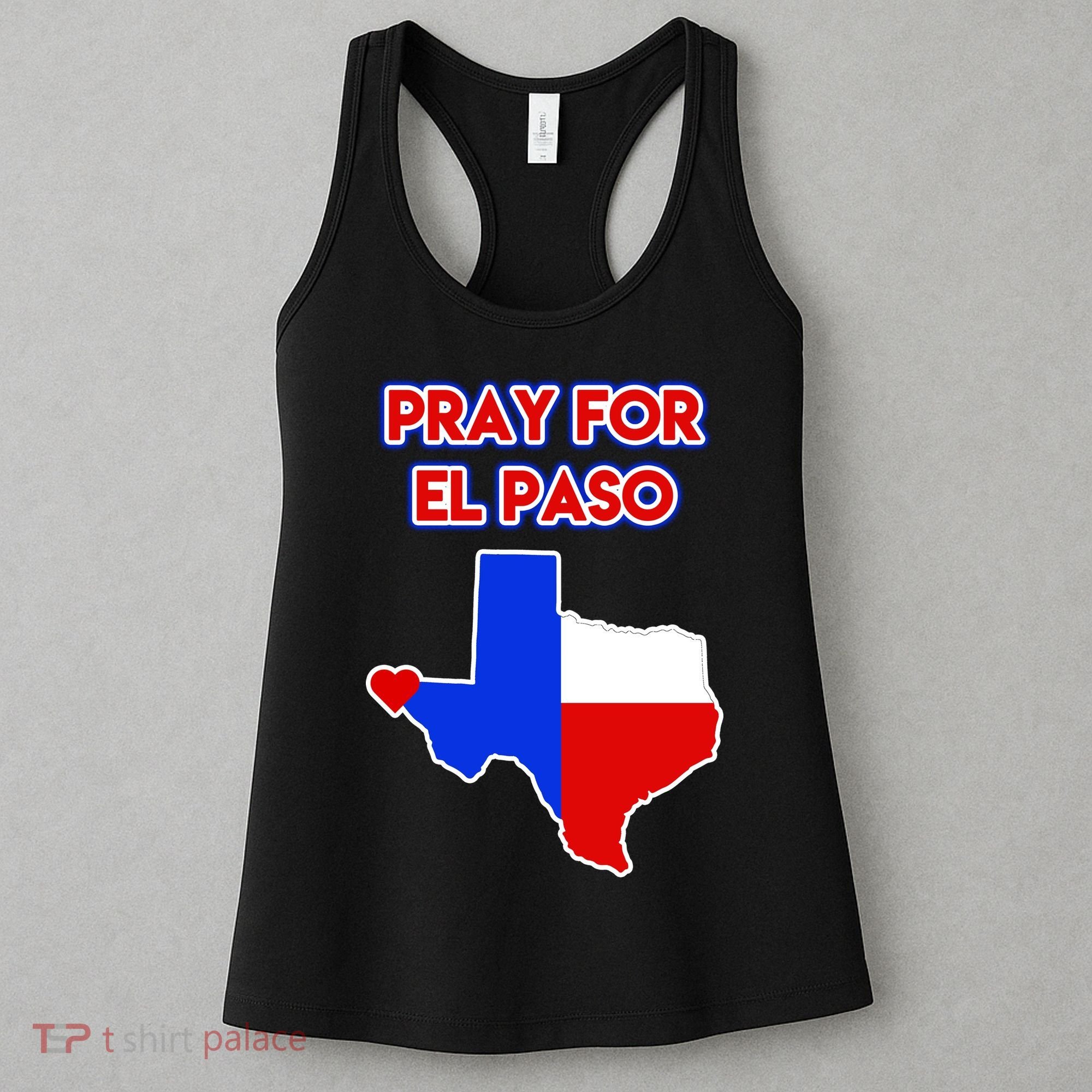 Pray For El Paso Texas Women's Tank Top