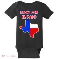 Pray For El Paso Texas Baby Bodysuit thumb 0