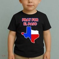 Pray For El Paso Texas Toddler T-Shirt thumb 2
