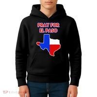 Pray For El Paso Texas Kids Hoodie thumb 4