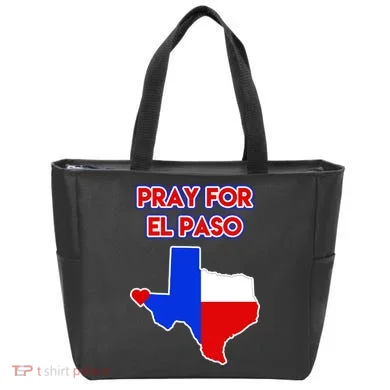 Pray For El Paso Texas Tote Bag