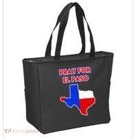 Pray For El Paso Texas Tote Bag thumb 2