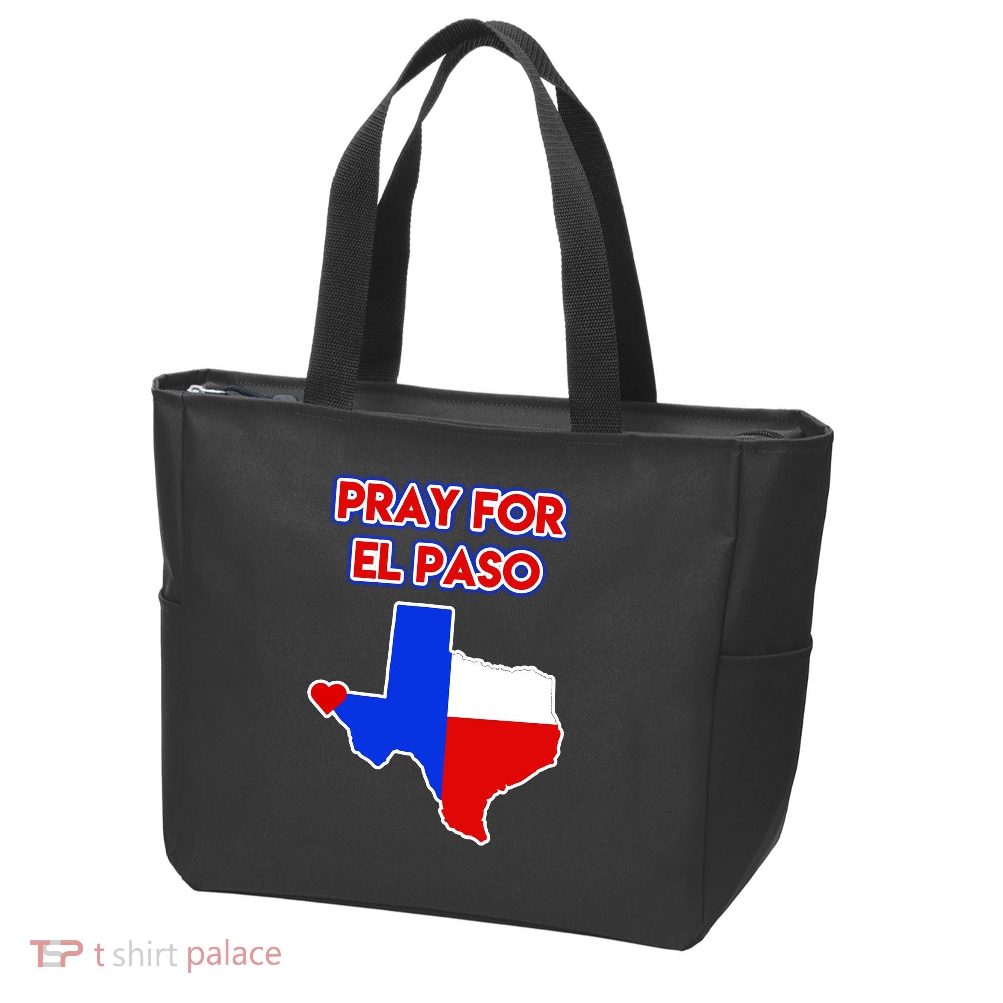 Pray For El Paso Texas Tote Bag